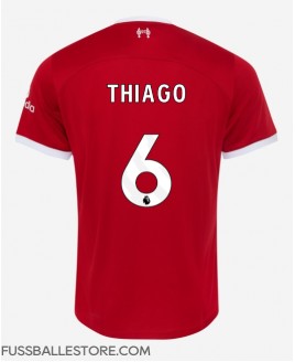 Günstige Liverpool Thiago Alcantara #6 Heimtrikot 2023-24 Kurzarm